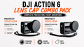DJI Action 6 Macro + Standard Lens Cap Combo (2-Pack)   🔥 MOST POPULAR