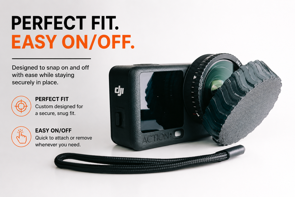 DJI Action 6 Macro + Standard Lens Cap Combo (2-Pack)   🔥 MOST POPULAR